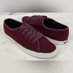 Sperry Women’s Pier View Purple Top Sider Wool Sneaker Shoes